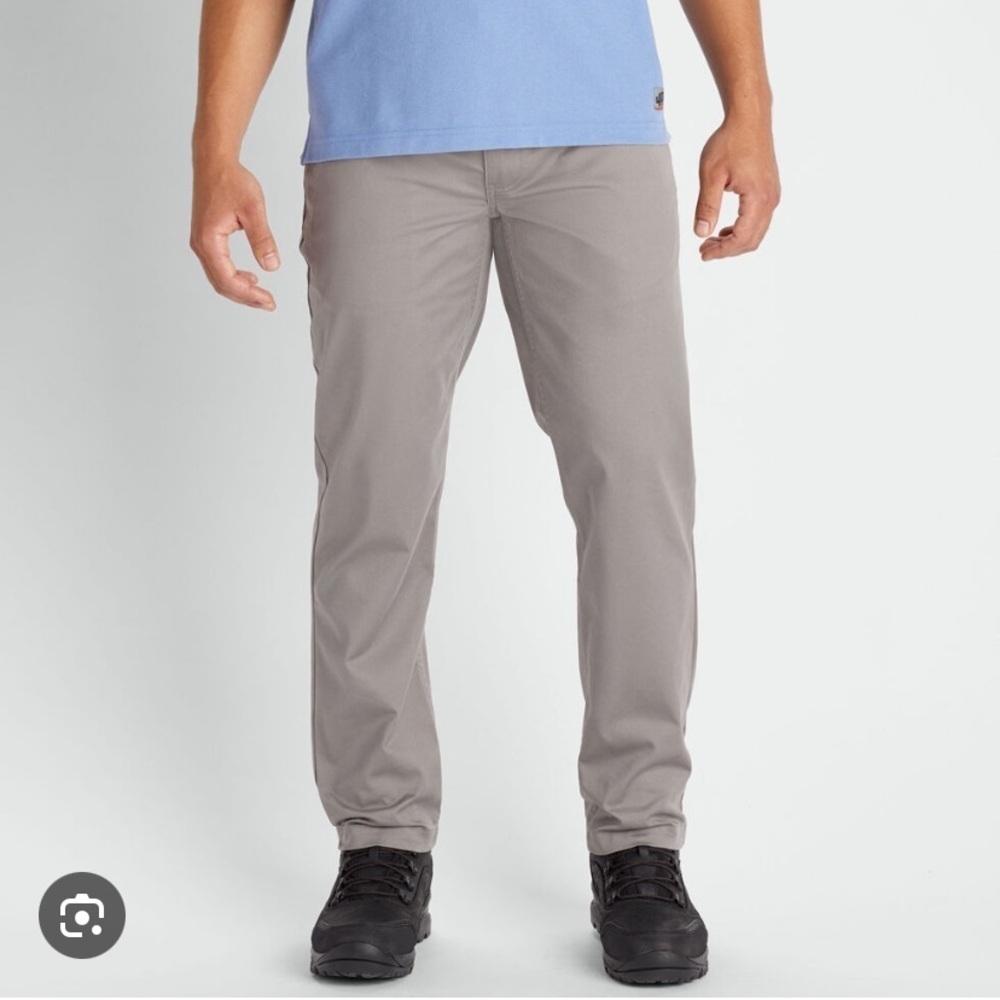 Duluth trading 40 grit Men's Gray carpenter Pants slim fit workwear office 44x30